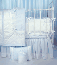 blauen crib bedding