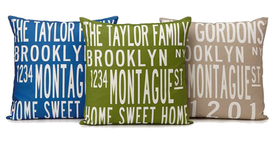 personalized pillows
