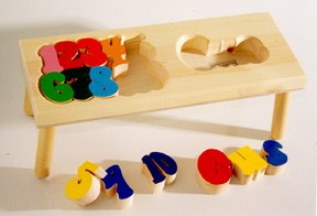 personalized childrens stools and puzzles