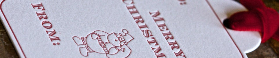holiday gift tags & stickers