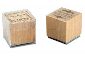 wooden stamps & pads