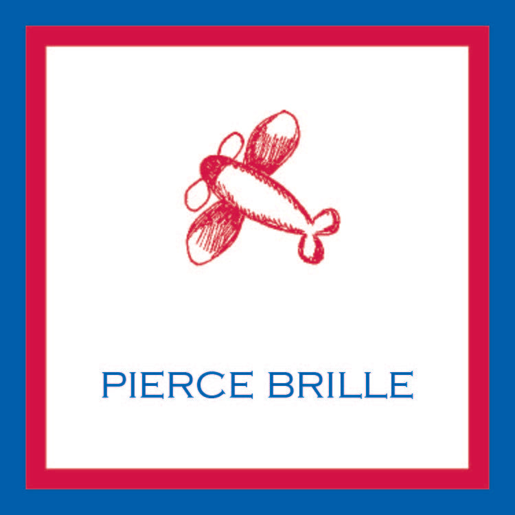 airplane children's gift stickers