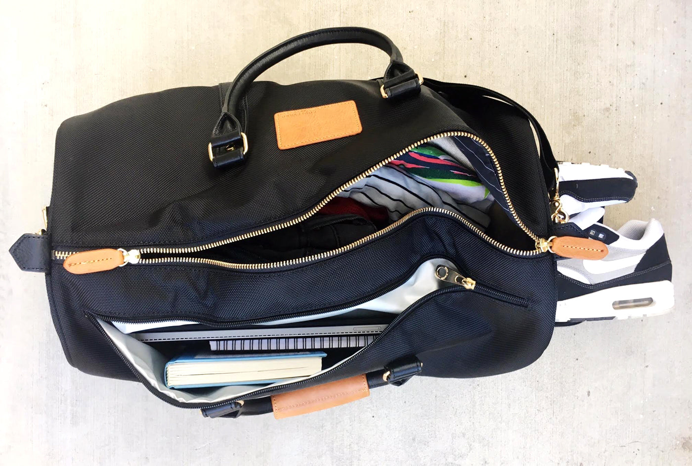 alex nylon duffle bag