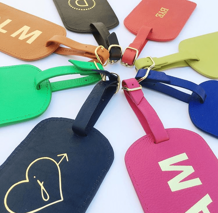 amelia luggage tag