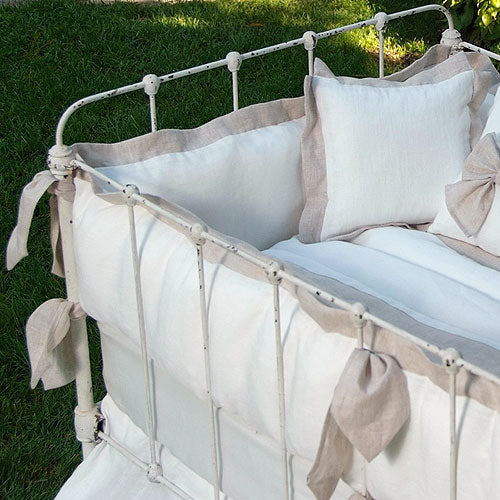 avignon crib bedding (custom colors available) (contact us for pricing)