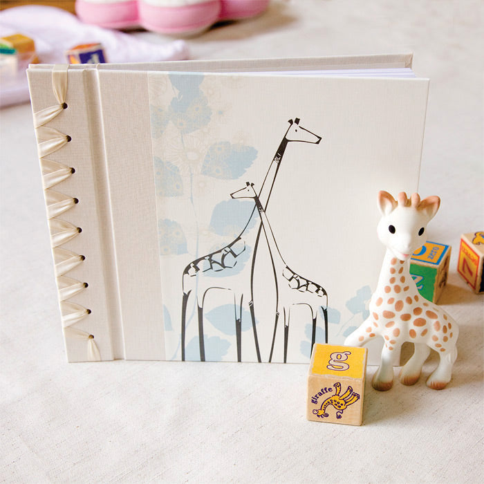 baby's first book - pink lion by rag & bone bindery