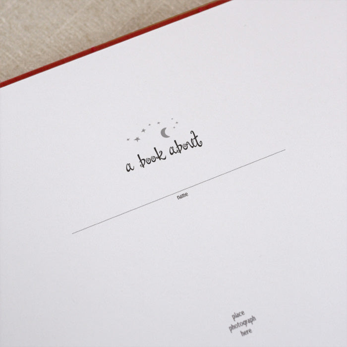 baby's first book - red rose by rag & bone bindery