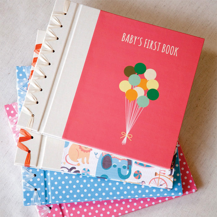 baby's first book - yellow bunting by rag & bone bindery