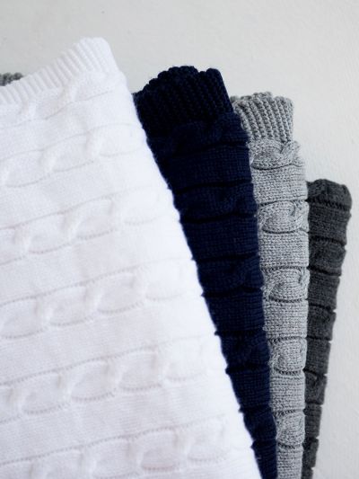 Cable Knit Blanket