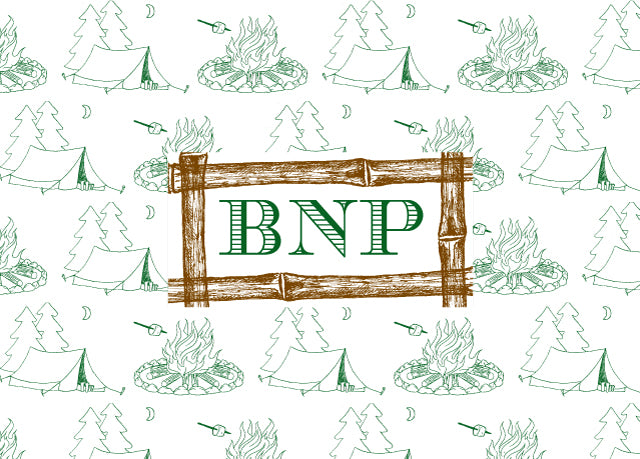 campfire camp note set