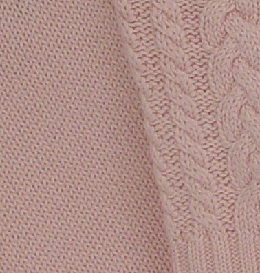 cotton cable knit sweater