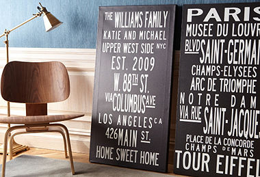 custom canvas wall art (more size options)