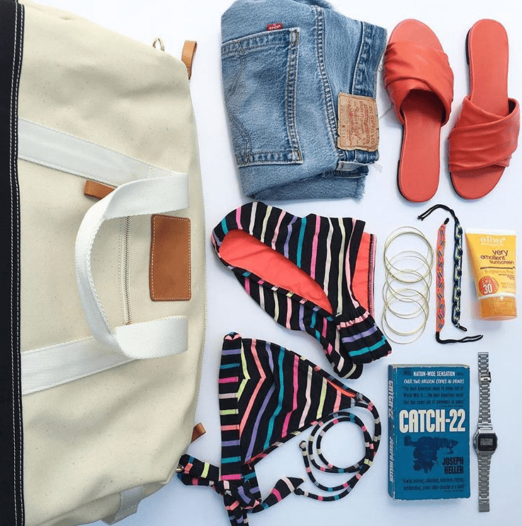 dakota canvas duffle bag