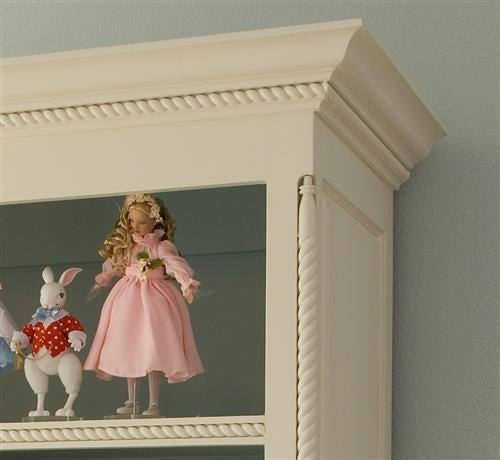 evan bookcase with doors