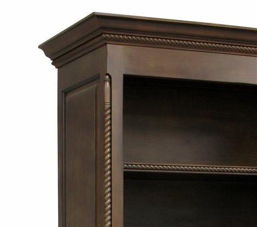 evan open bookcase