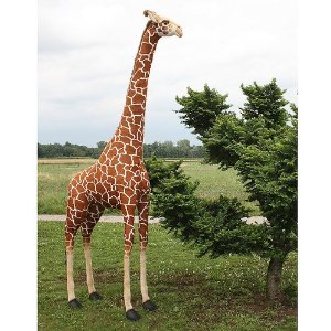 extra large life size plush giraffe - 94 inch