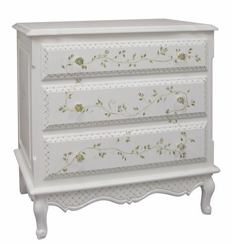 french chest (floral vines/2 tone)