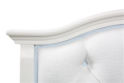 bordeaux paneled crib - majestic lilac mist