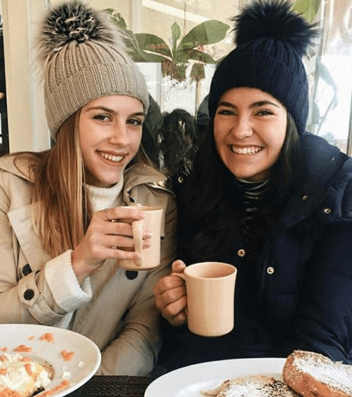fur pom pom hat