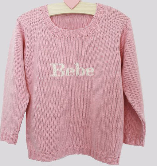 girl's personalized name sweater