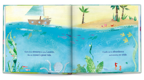 god loves you personalized storybook