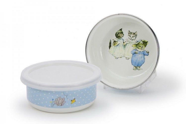 golden rabbit tom kitten dish set