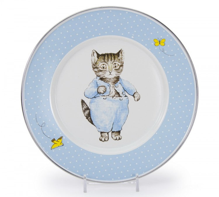 golden rabbit tom kitten dish set