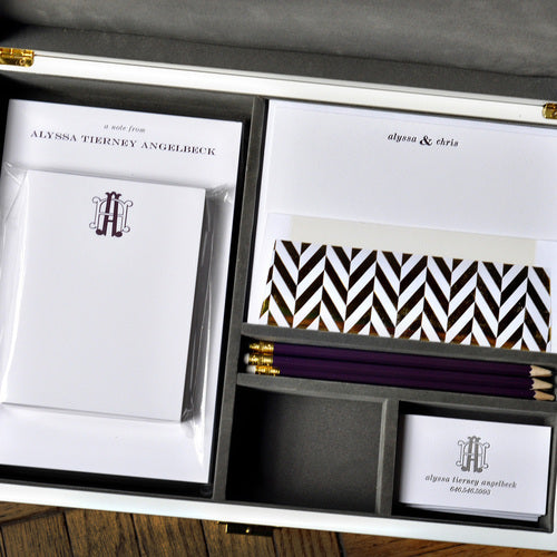 haute papier diy stationery wardrobe