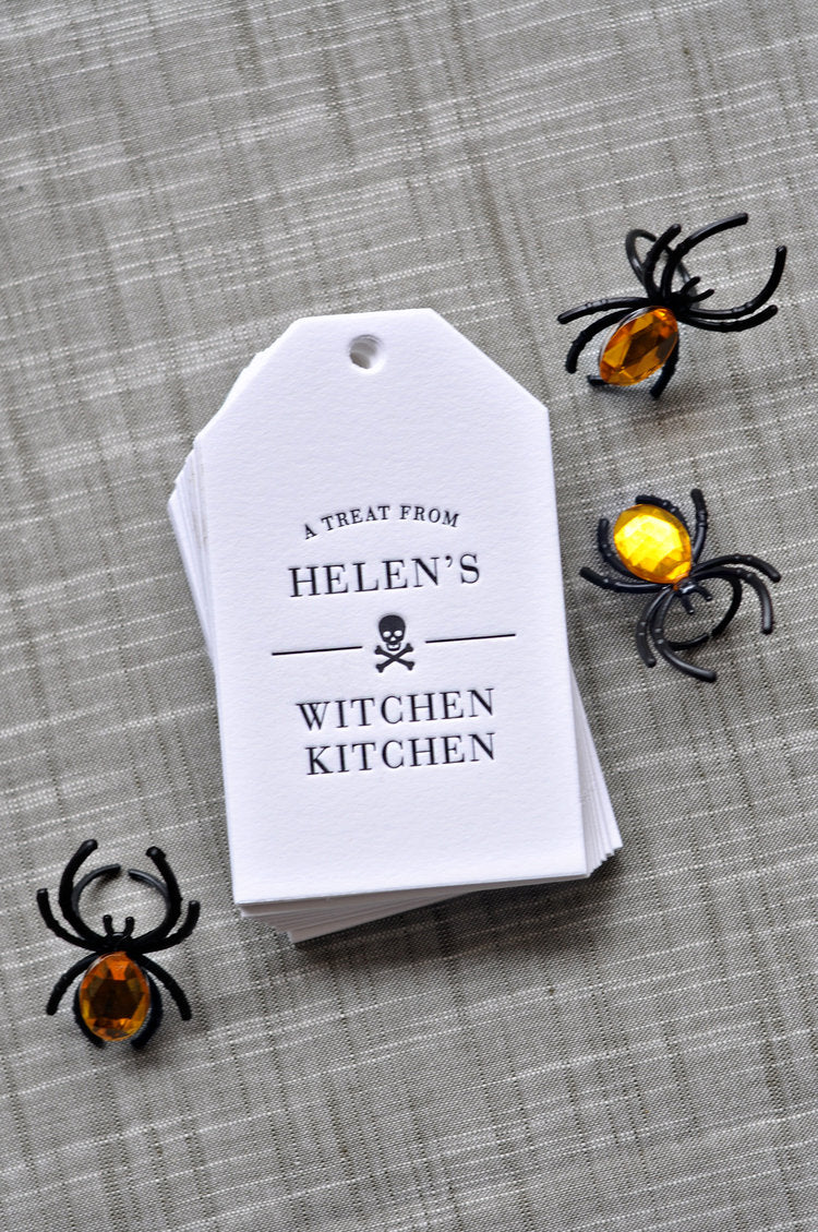 haute papier letterpress gift tag t81