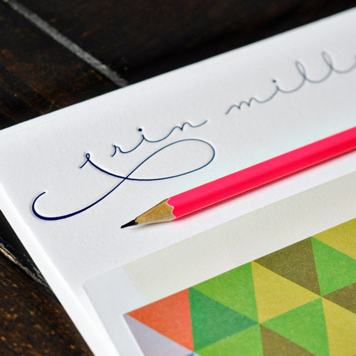 haute papier navy stationery wardrobe