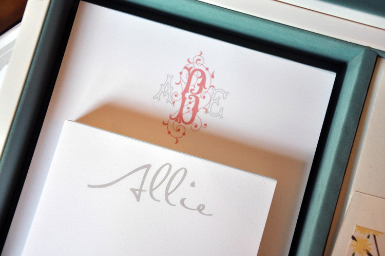 haute papier v2 ocean stationery wardrobe
