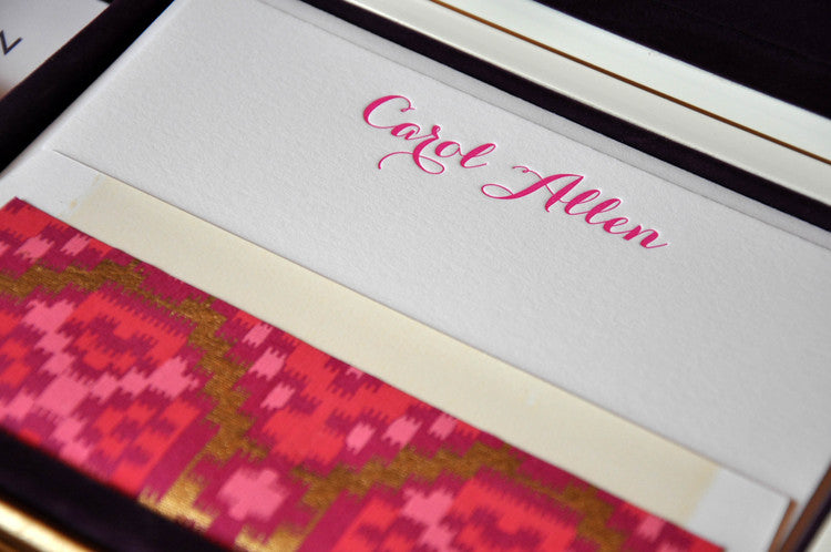 haute papier v2 purple stationery wardrobe