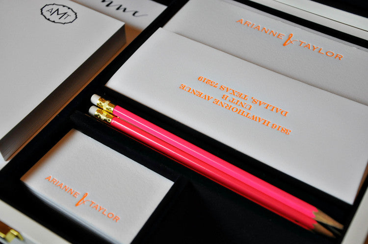 haute papier v3 navy stationery wardrobe