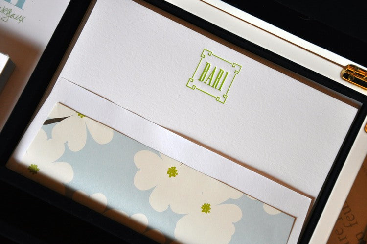 haute papier v4 navy stationery wardrobe