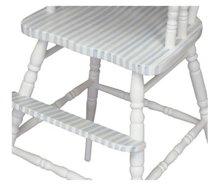 high chair (seashore motif)