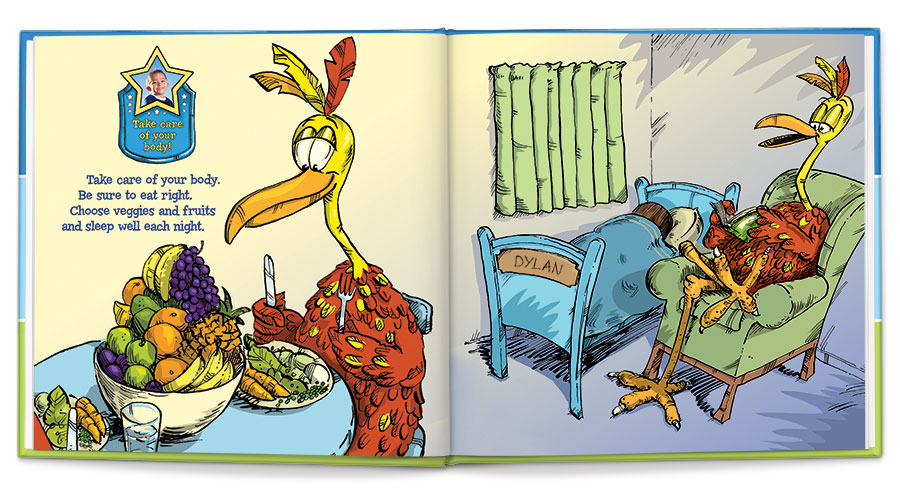 I'm an all-star personalized book (blue)