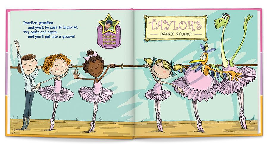 I'm an all-star personalized book (pink)