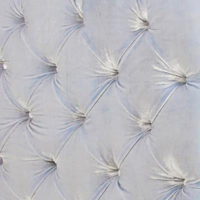 french panel upholstered crib - tufted