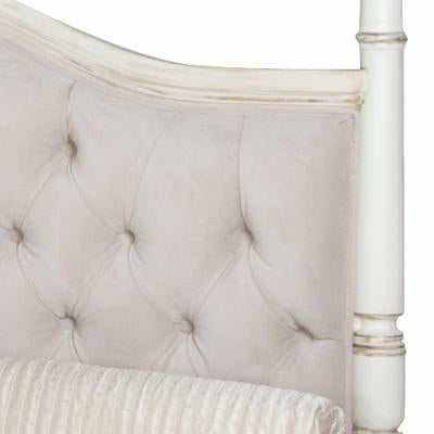 kristina full bed - tufted upholstered