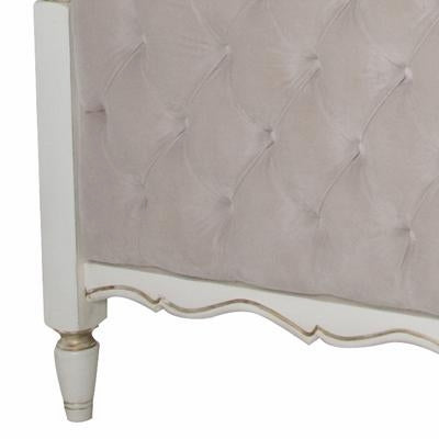 kristina full bed - tufted upholstered