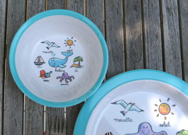 baby cie ocean lunch set
