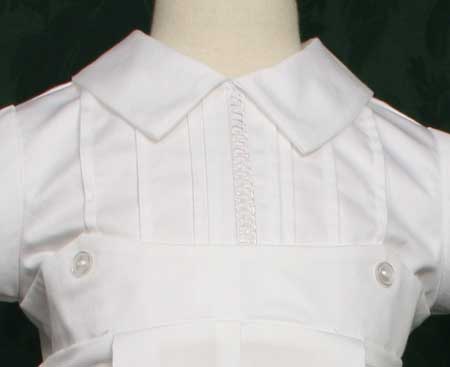 boys cotton christening coverall