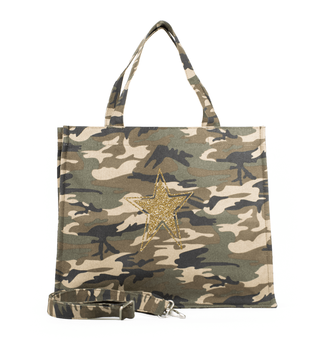 classic camo mag tote