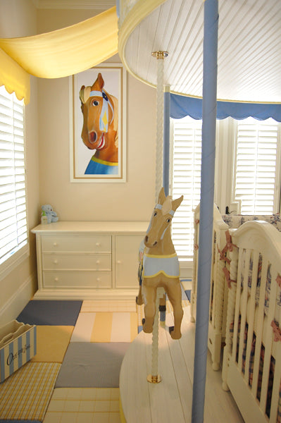 carousel nursery custom designed (please call for pricing)
