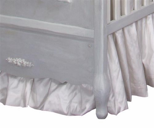 cherubini crib (washed blue & creme)