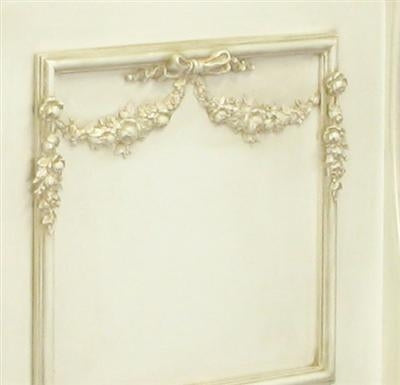 cottage floral crib (versaille creme)