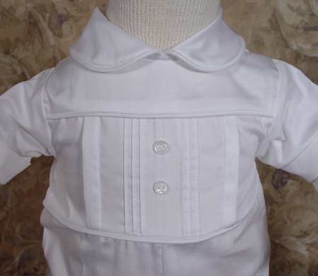 cotton sateen short sleeve coverall
