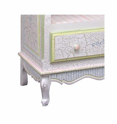 enchanted forest tall french bookcase