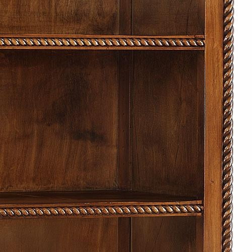 evan bookcase - chateau finish