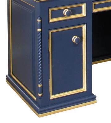 evan desk and hutch w/star molding